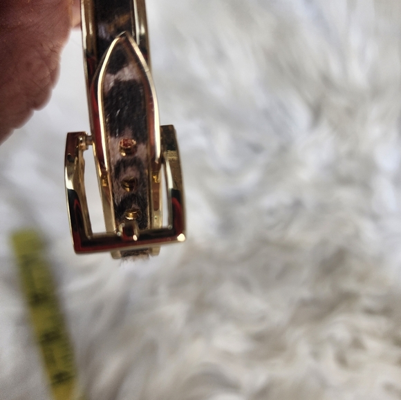 Vintage leopard print bangle - Picture 8 of 8